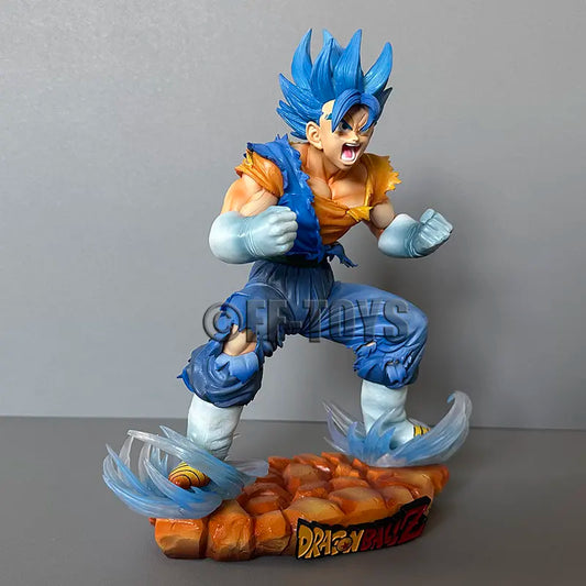 Vegetto SSJ Blue Action Figure – Dragon Ball PVC Statue for Collectors