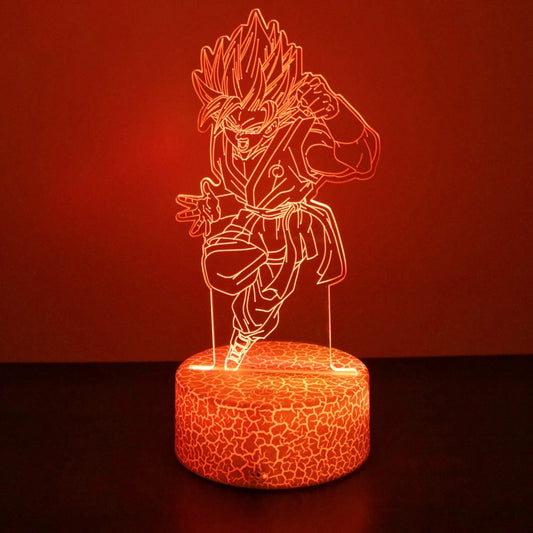 Dragon Ball Z 3D Lamp &amp; Figures Set