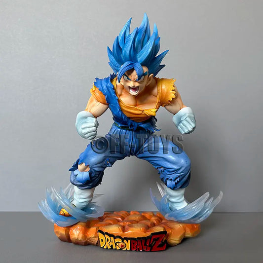 Vegetto SSJ Blue Action Figure – Dragon Ball PVC Statue for Collectors
