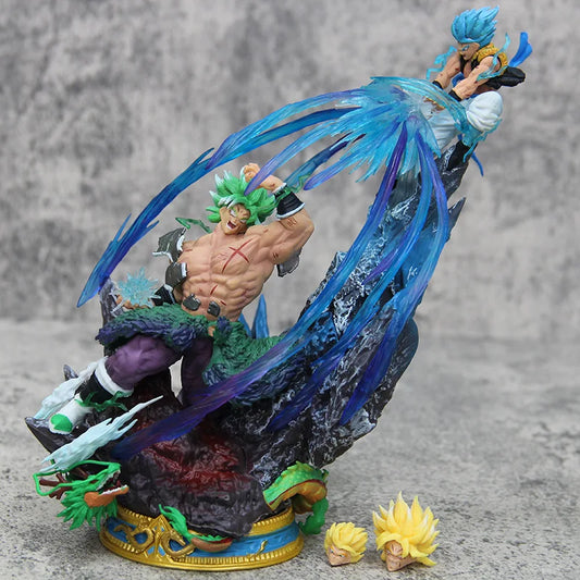 20cm Broli Vs Gogeta Anime Figure