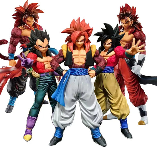 Dragon Ball GK Figures – SSJ4 Vegetto Gogeta Super Saiyan Son Goku Statues