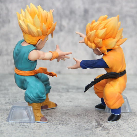 15cm Dragon Ball Figure – Son Gohan & Trunks Action Figures