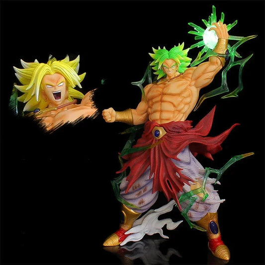 Dragon Ball Super Broli Action Figures – LED-Enhanced PVC Statues for Collectors