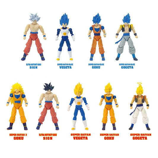 SHF Dragon Ball Action Figure – Movable Super Saiyan Anime Collectible