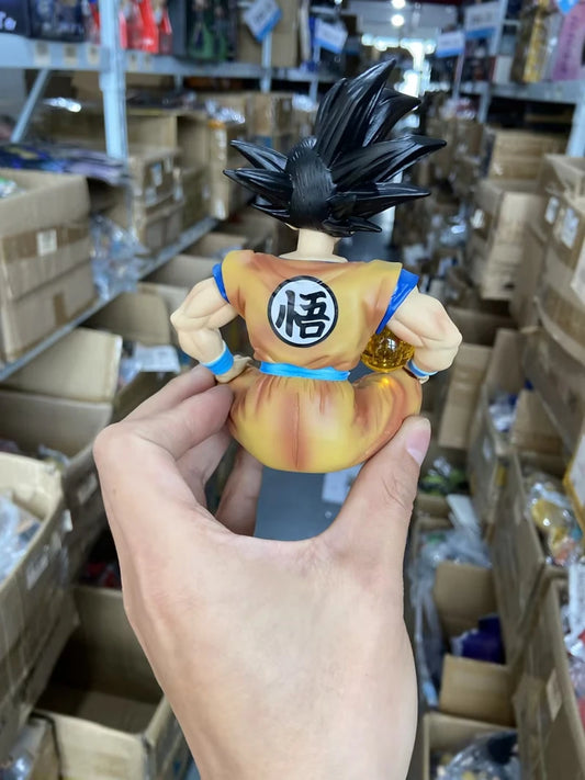 Bandai Dragon Ball Z Son Goku Super Saiyan Sitting Position Figure – Perfect for Fans Collectors