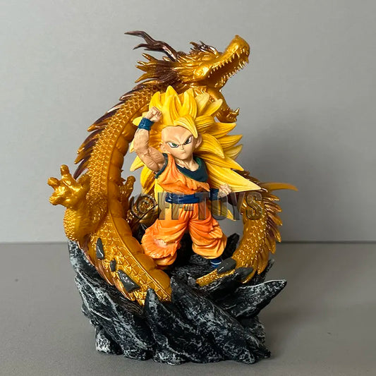 Q Version Dragon Ball Z Figure SSJ3 Goku