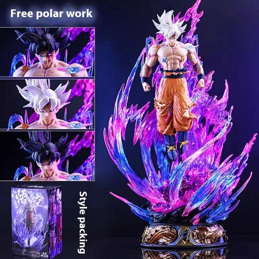25cm Dragon Ball Son Goku Ultra Instinct Action Figure