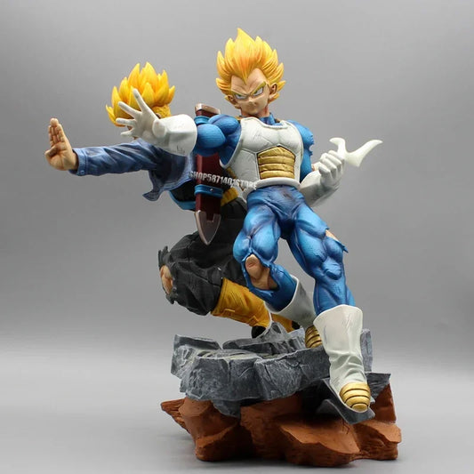 Dragon Ball Vegeta Trunks Father-Son Wave Action Figures – Collectible Model