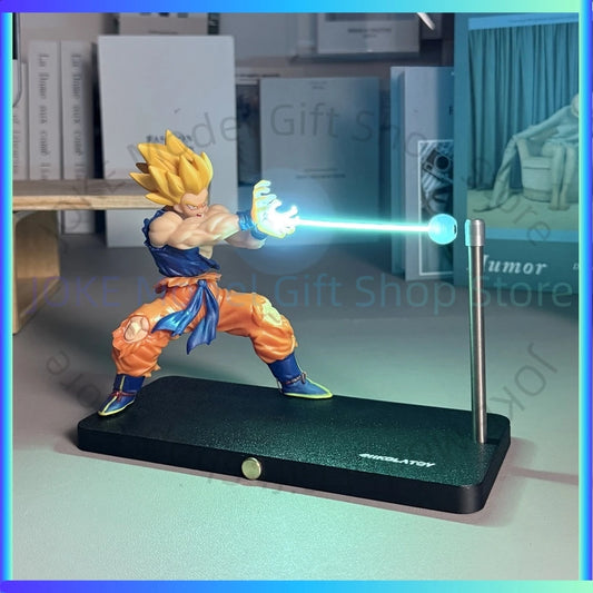 Dragon Ball Son Goku Kamehameha Night Light – Anime Touch Lamp &amp; Desk Decoration