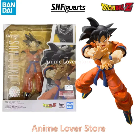 Bandai SHFiguarts SHF Dragon Ball Super Saiyan Trunks Son Goku Figures for Enthusiasts