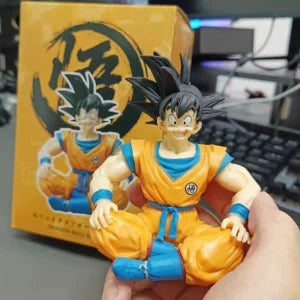 Bandai Dragon Ball Z Son Goku Super Saiyan Sitting Position Figure – Perfect for Fans Collectors