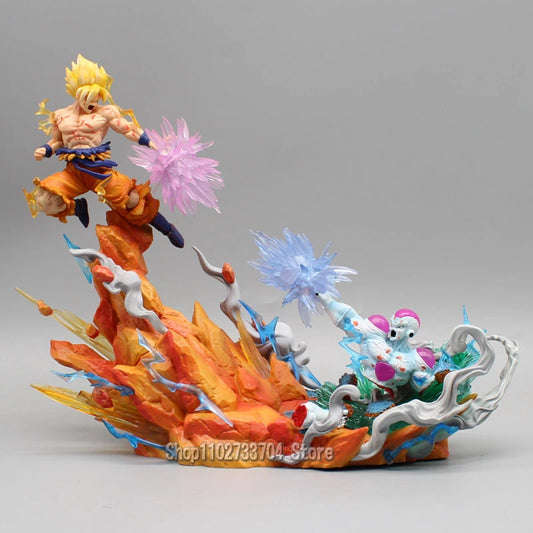 Goku vs Frieza Action Figures – Iconic Dragon Ball PVC Statues for Collectors